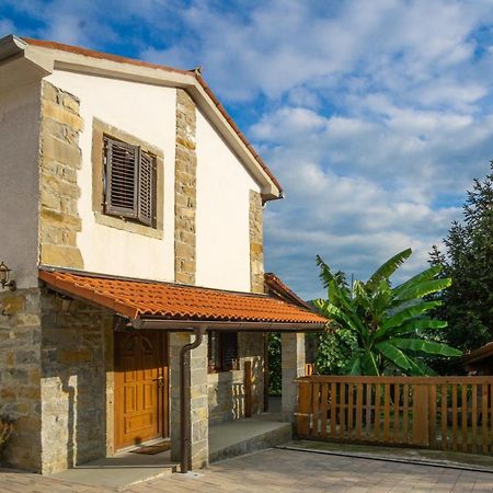 Istrian Stone House With A Big Garden Villa Marezige Bagian luar foto